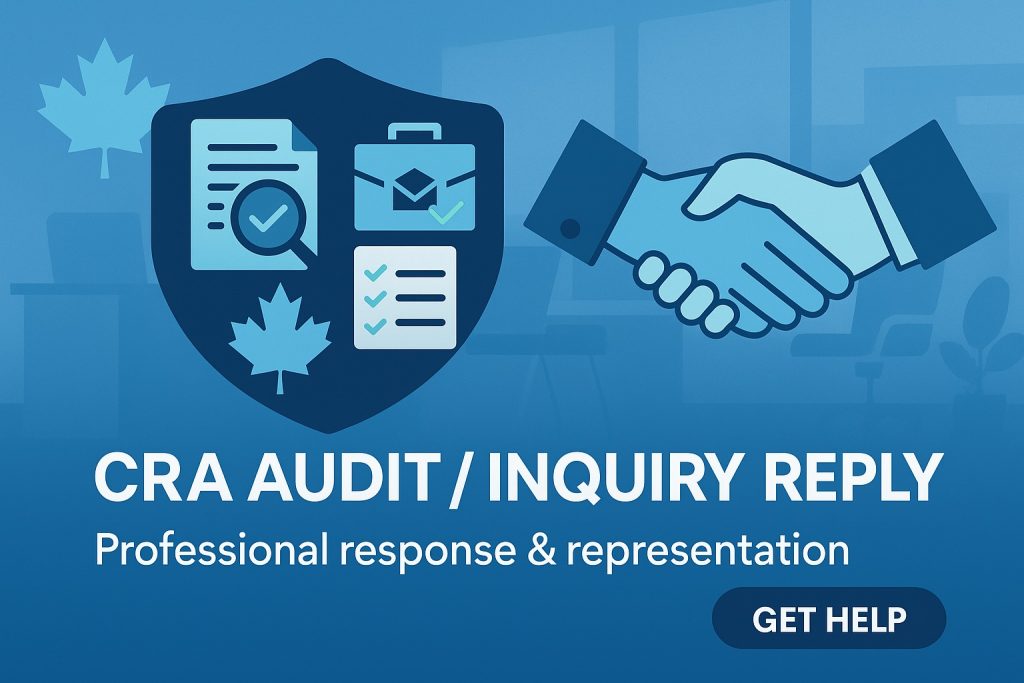 CRA audit assistance service illustration