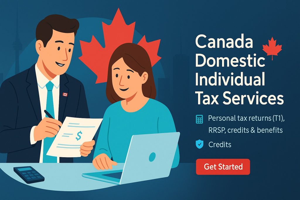 canada domestic individual tax services illustration